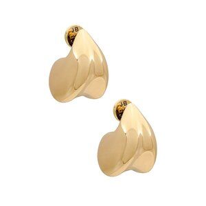 Jenny Bird Nouveaux Puff Earrings in Gold One Size Womens Jewelry